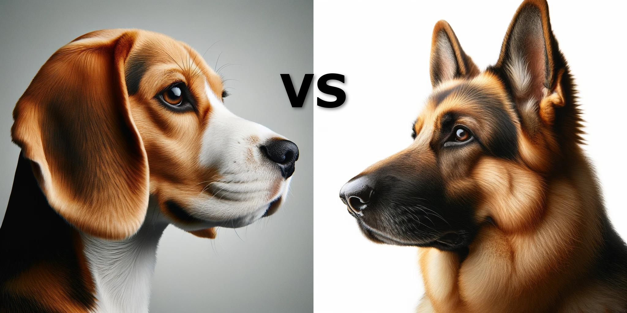 Beagle vs German Shepherd - My Dog Breeds