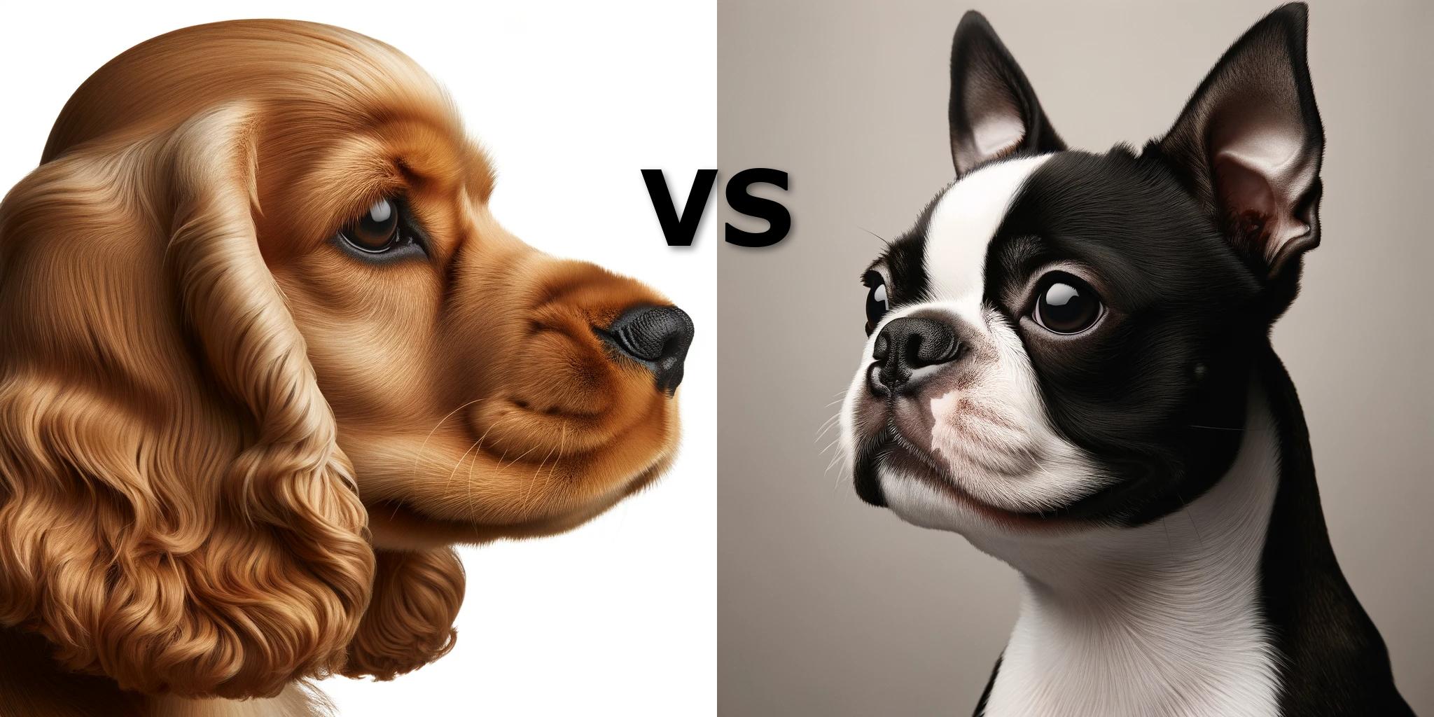 Cocker Spaniel vs Boston Terrier - My Dog Breeds