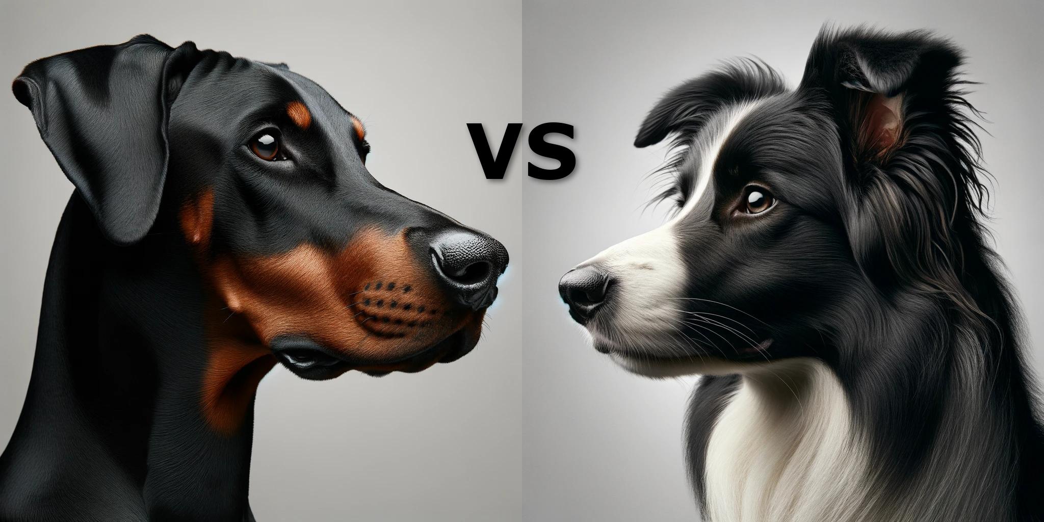 Doberman Pinscher vs Border Collie My Dog Breeds
