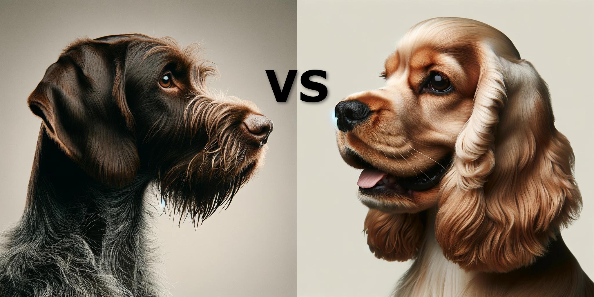 German Wirehaired Pointer vs English Cocker Spaniel - My Dog Breeds