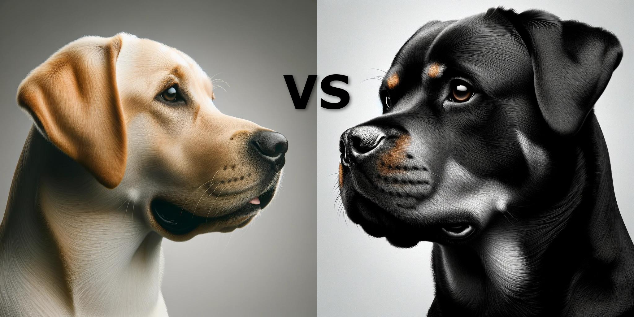 Labrador Retriever vs Rottweiler - My Dog Breeds