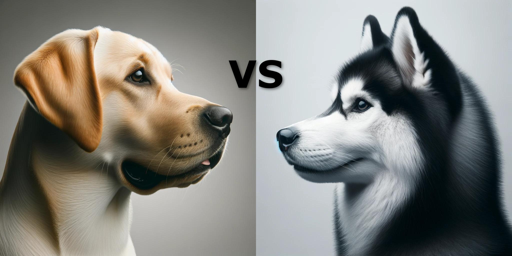 Labrador Retriever vs Siberian Husky - My Dog Breeds