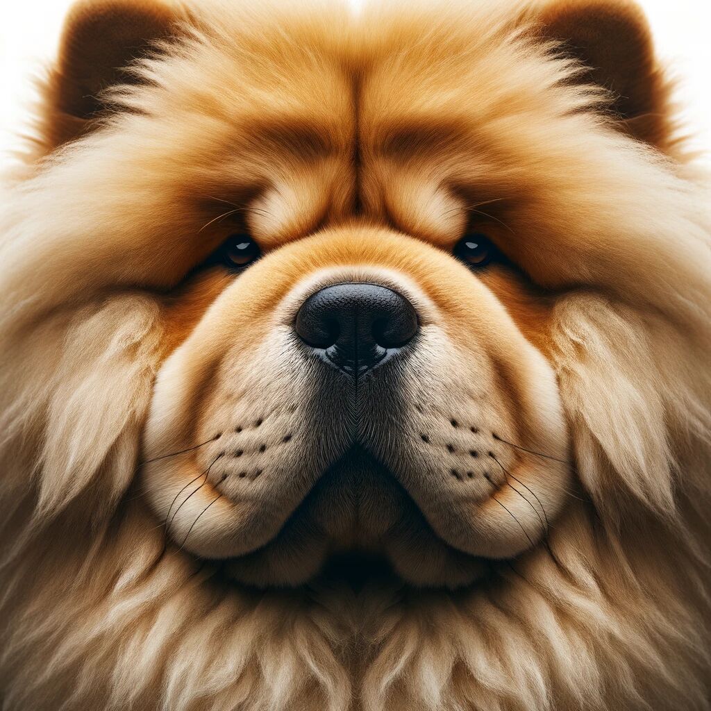 Face of Chow Chow