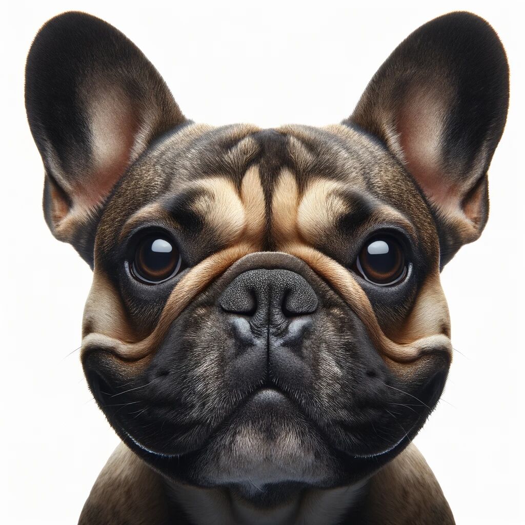 Face of French Bulldog