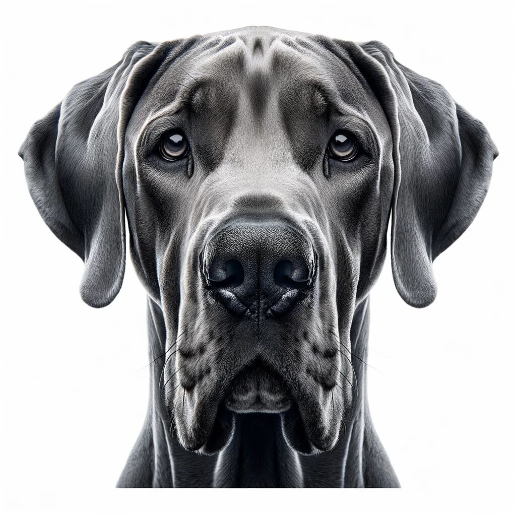 Face of Great Dane