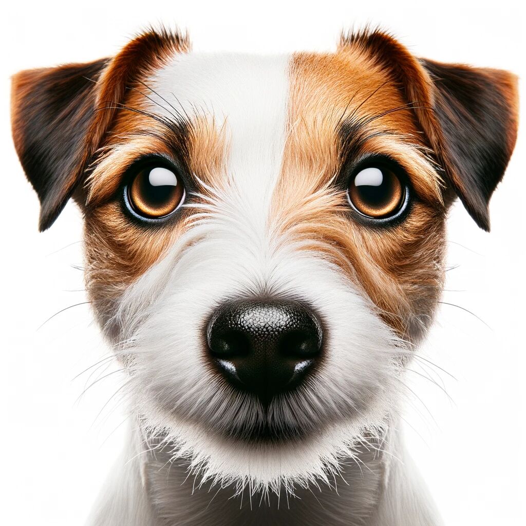 Face of Jack Russell Terrier
