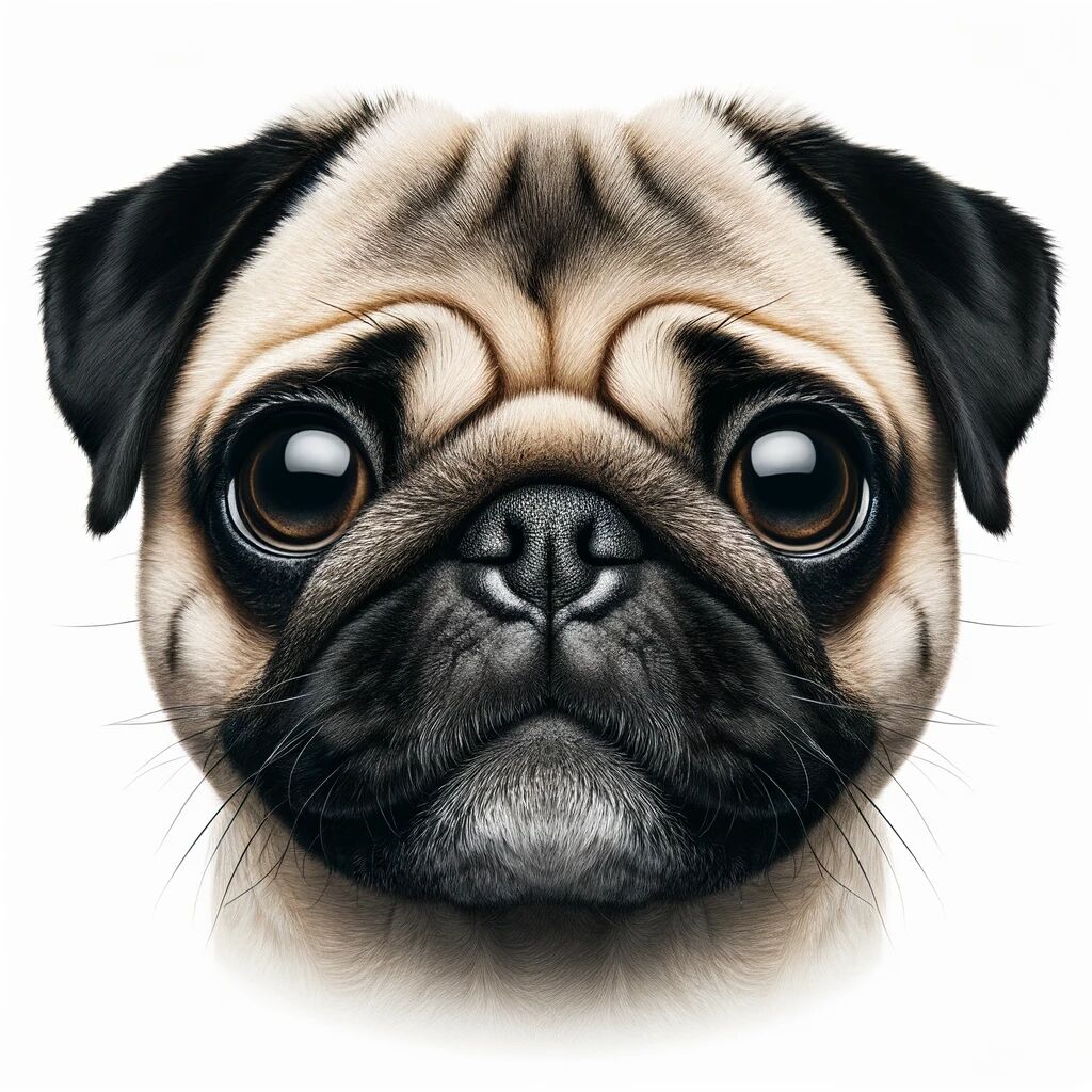Face of Pug