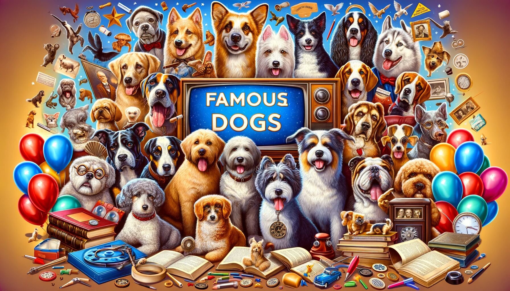 Famous Dogs in History and Media